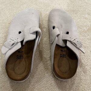 Birkenstock Suede Clogs